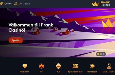 frank casino bonus